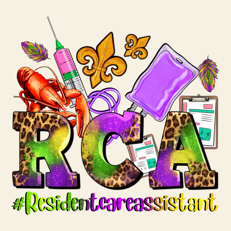 Mardi Gras Rca Resident Care Assistant Vintage Tee by AdoDesignShop | Teevron