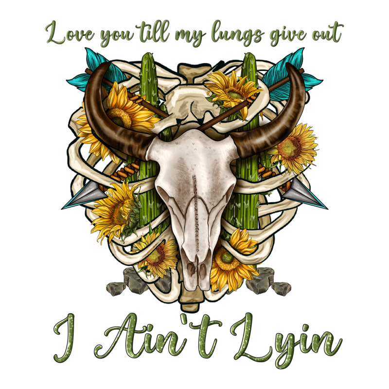 Love You Till My Lungs Give Out I Aint Lying Premium Tee by texasbilliewilder | Teevron