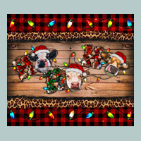 Hohoho Christmas Cows Heavy Core Tee | Teevron