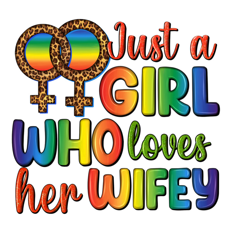 Just A Girl Who Loves Her Wifey Heavyweight Hoodie by BundleAndBundleShop | Teevron