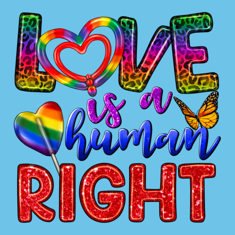 Love İs A Human Right Premium Sweatshirt by BundleAndBundleShop | Teevron