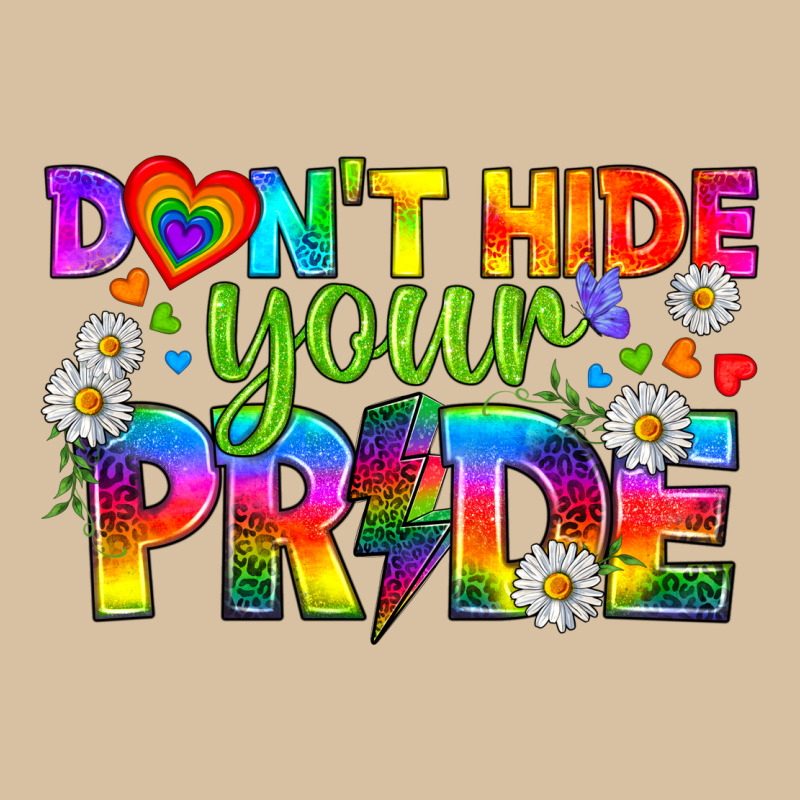 Lgbtq+ Don't Hide Your Pride Heavyweight Hoodie by BundleAndBundleShop | Teevron