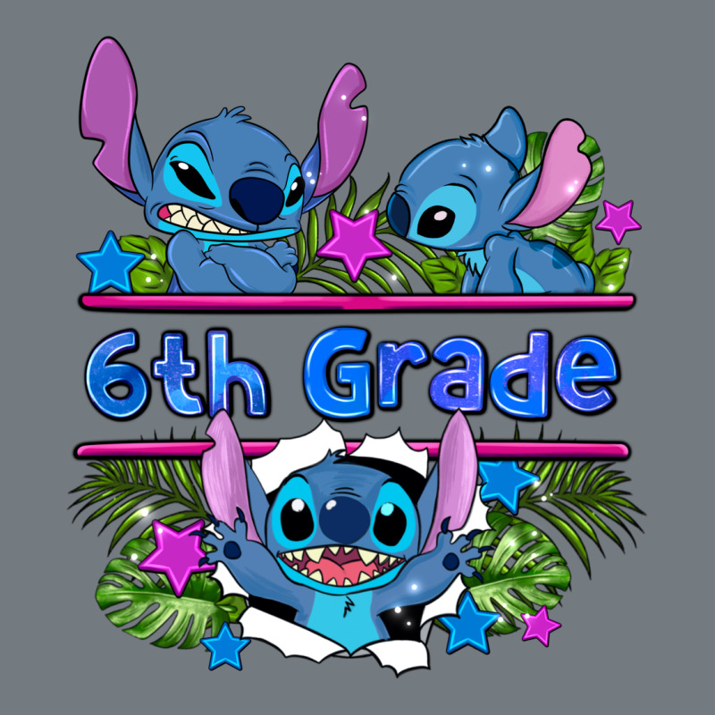 Preview Flower Stitch 6 Th Grade Heavyweight Sweatshirt by AdoDesignShop | Teevron