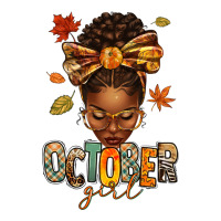 october girl afro woman fall | Teevron