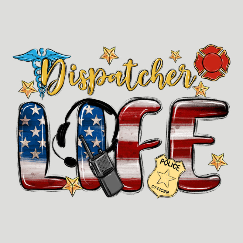 Dispatcher Life Zipper Hoodie by MaliasSmallBusiness | Teevron