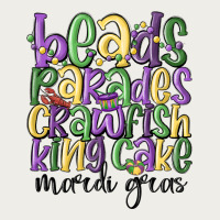 Beads Parades Crawfish King Cake Mardi Gras Zipper Hoodie | Teevron