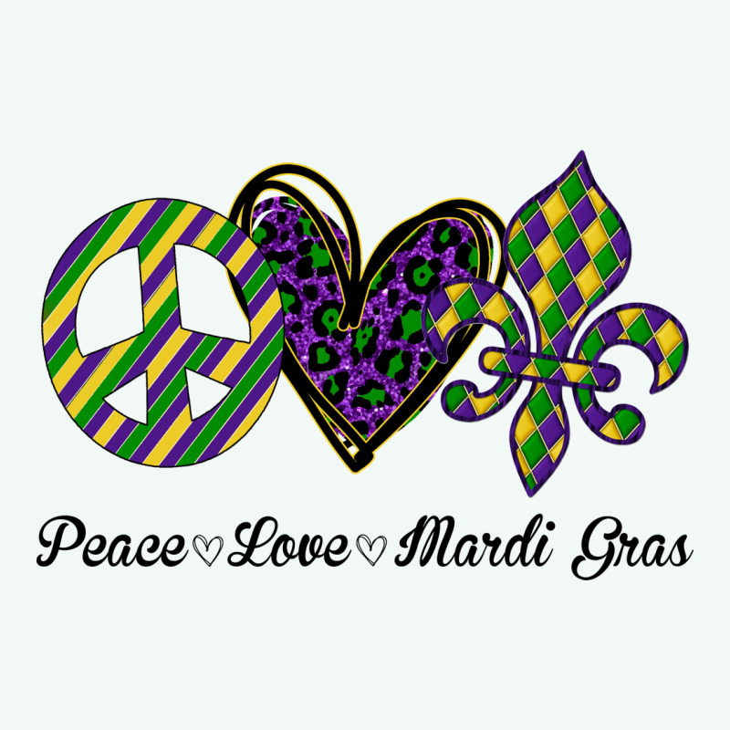 Mardi Gras Love Peace Premium Hoodie by Bettercallsaul | Teevron