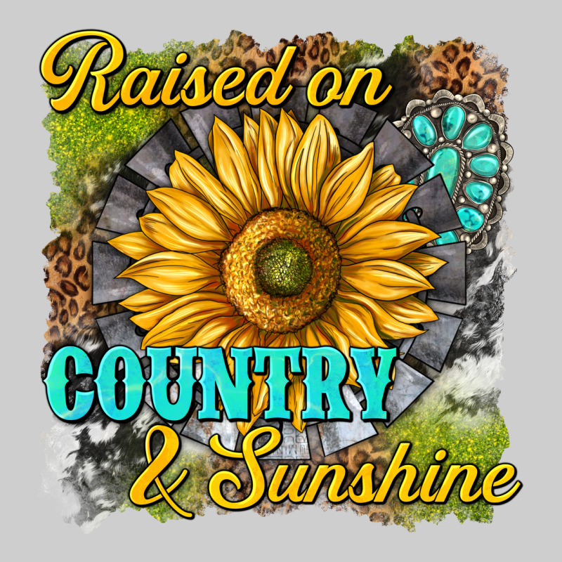 Raised On Country And Sunshine Premium Tee by texasbilliewilder | Teevron