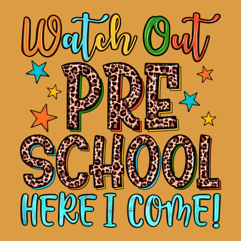 Watch Out Preschool Here I Come! Urban Heavy Tee by JahusDesignShop | Teevron