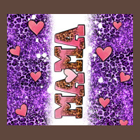 Purple Leopard Pink Mama Hearts Classic Tee | Teevron