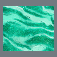 Green Glitter Heavyweight Sweatshirt | Teevron