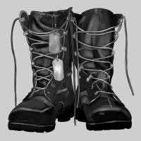 Soldier Boots Premium Tee | Teevron