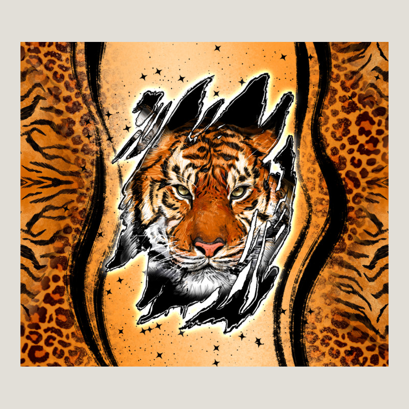 Tiger Scratch Mark Heavy Core Tee by RanaPortraitStore | Teevron