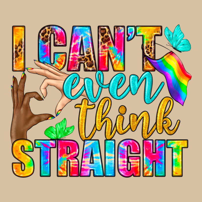 Lgbtq I Can't Even Think Straight Heavyweight Hoodie by BundleAndBundleShop | Teevron