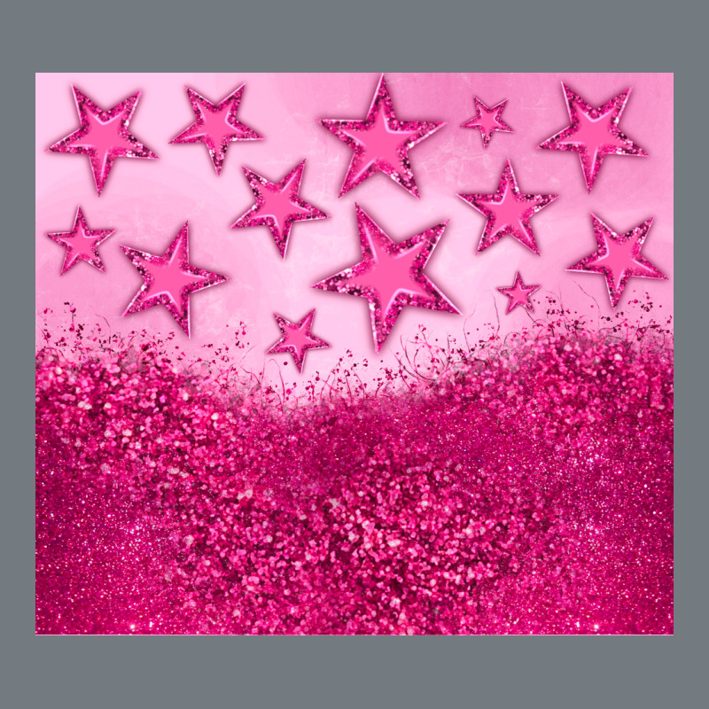 Pink Glitter Star Heavyweight Sweatshirt by JahusDesignShop | Teevron