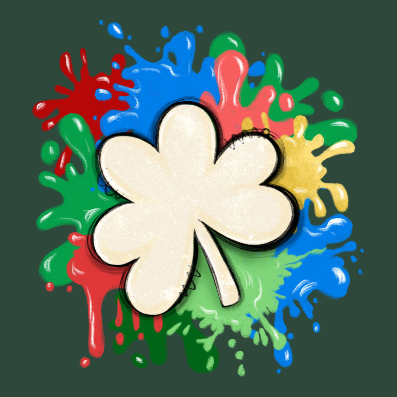 St Patricks Day Shamrock Autism Zipper Hoodie by MaliasSmallBusiness | Teevron