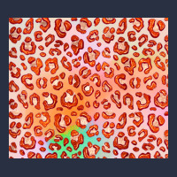 Orange Leopard Glitter Heavyweight Sweatshirt | Teevron