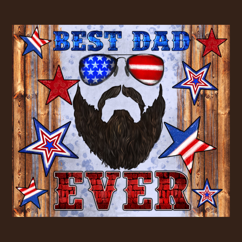 Best Dad Ever American Flag Heavy Core Tee by Artiststas | Teevron