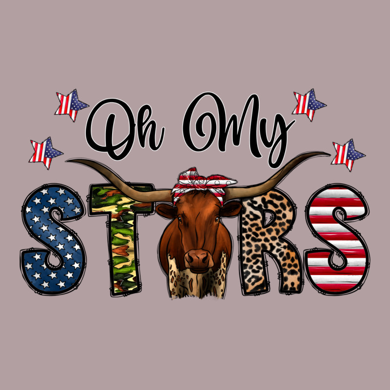 Oh My Stars Vintage Hoodie by CowhideDigitalArt | Teevron