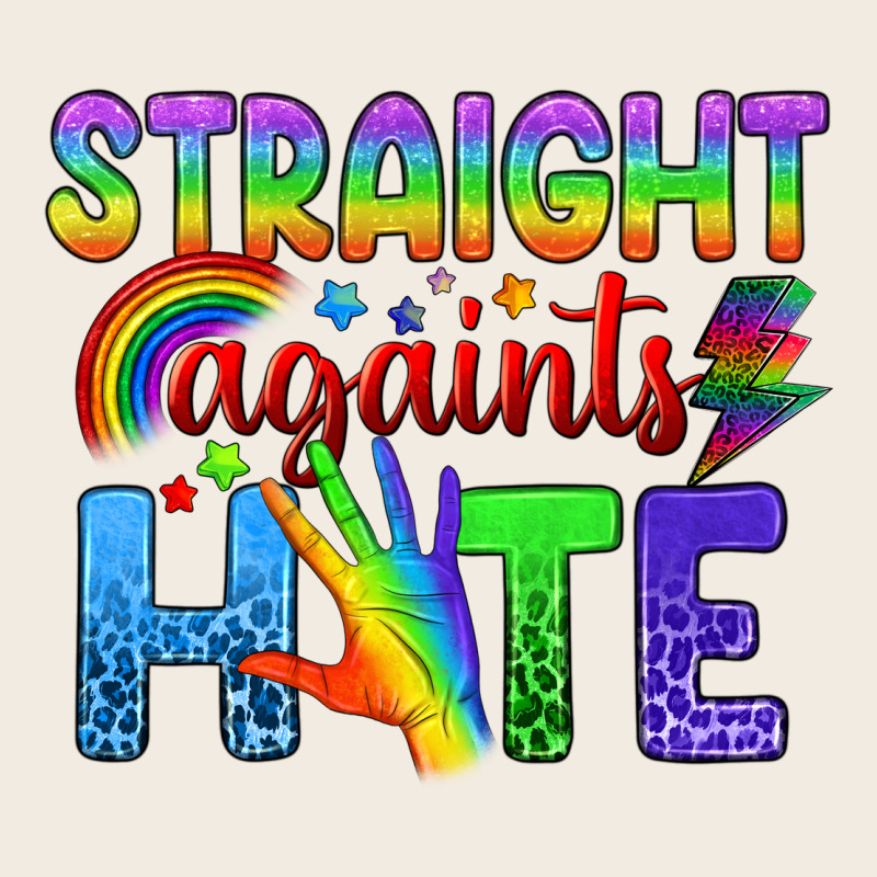Straight Againts Hate Premium Sweatshirt by BundleAndBundleShop | Teevron