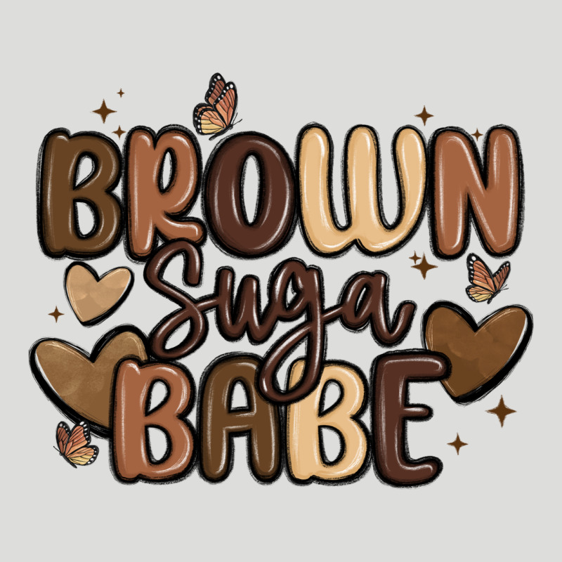 Brown Sugar Babe Zipper Hoodie by MaliasSmallBusiness | Teevron