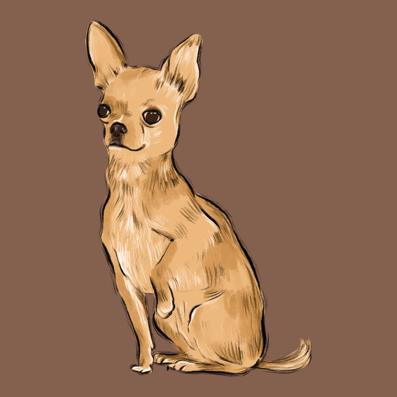 Chihuahua Zipper Hoodie by MaliasSmallBusiness | Teevron