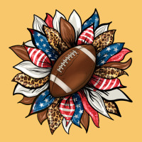 American Football Sunflower Vintage Hoodie | Teevron
