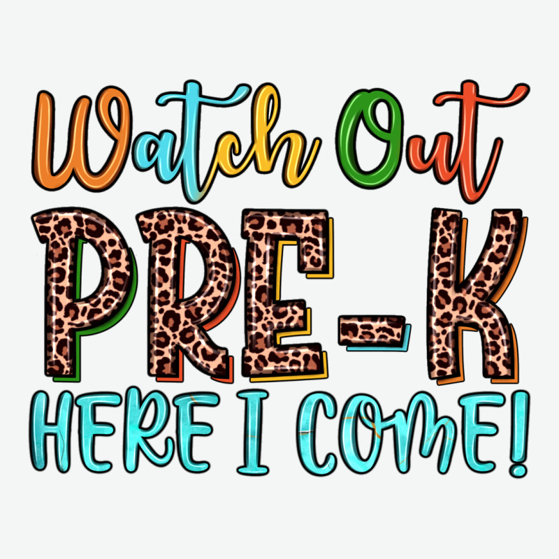 Watch Out Pre K Here I Come! Urban Heavy Tee by JahusDesignShop | Teevron
