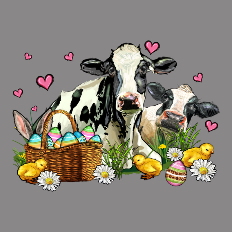 Easter Cows With Chicks Vintage Tee by AdoDesignShop | Teevron