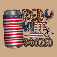 Red White  Boozed Vintage Hoodie | Teevron
