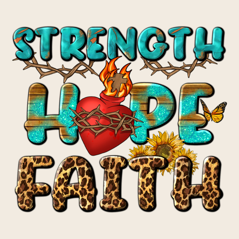 Strength Hope Faith Premium Sweatshirt by BundleAndBundleShop | Teevron