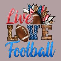 Live Love American Football Vintage Hoodie | Teevron