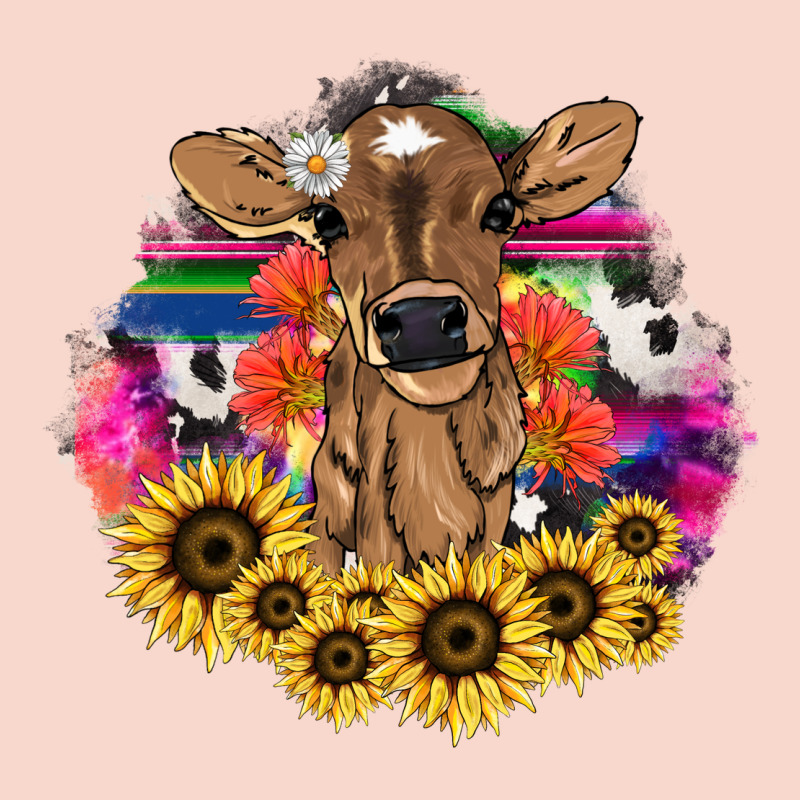 Baby Cow Flower Urban Hoodie by HowdyJamesFarm | Teevron