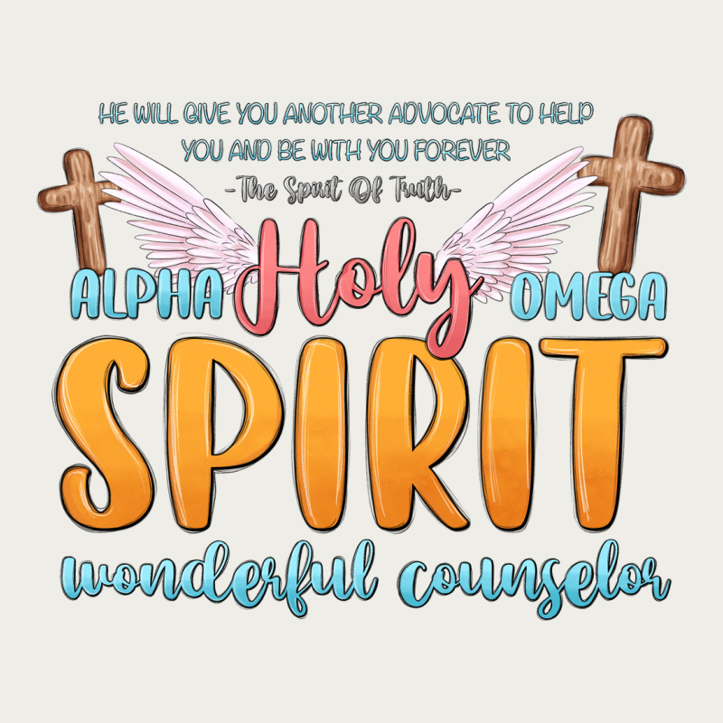 Holy Spirit Wonderful Counselor Zipper Hoodie by MaliasSmallBusiness | Teevron