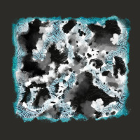 Cowhide Glitter Tooled Leather Background Heavy Core Tee | Teevron