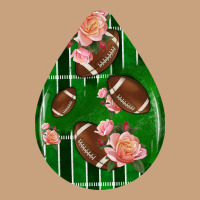 American Football And Western Roses Teardrop Vintage Tee | Teevron