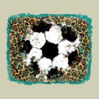 Glitter Soccer Leopard Heavy Core Tee | Teevron