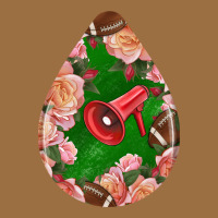 American Football And Western Roses Teardrop Vintage Tee | Teevron