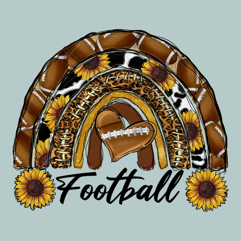 Football Rainbow Heavy Core Tee by RanaPortraitStore | Teevron