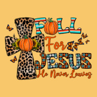 Fall For Jesus He Never Leaves Vintage Hoodie | Teevron
