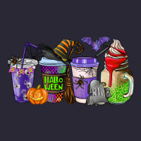 Halloween Coffee Cups Vintage Tee | Teevron