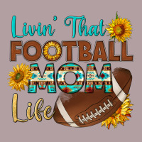 Livin' That Football Mom Life Vintage Hoodie | Teevron