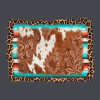 Leopard Serape Cowhide  Leather Background Long Sleeve Tee | Teevron