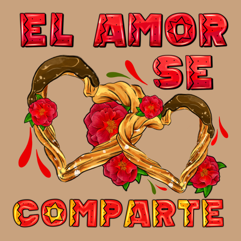 El Amor Se Comparte With Churros Vintage Tee by AdoDesignShop | Teevron