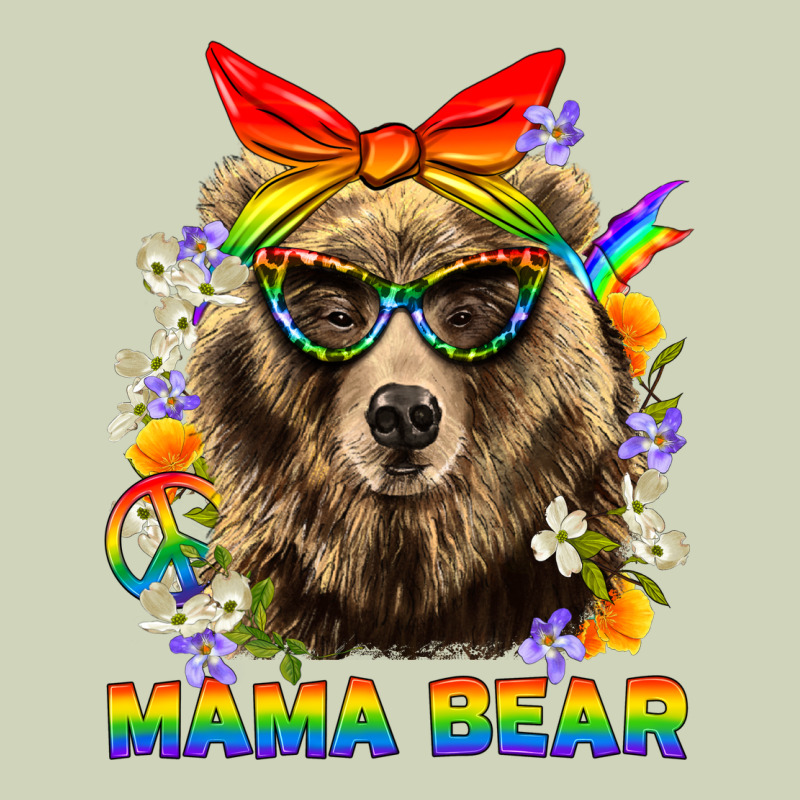 Mama Bear Pride Lgbtq+ Heavyweight Hoodie by BundleAndBundleShop | Teevron