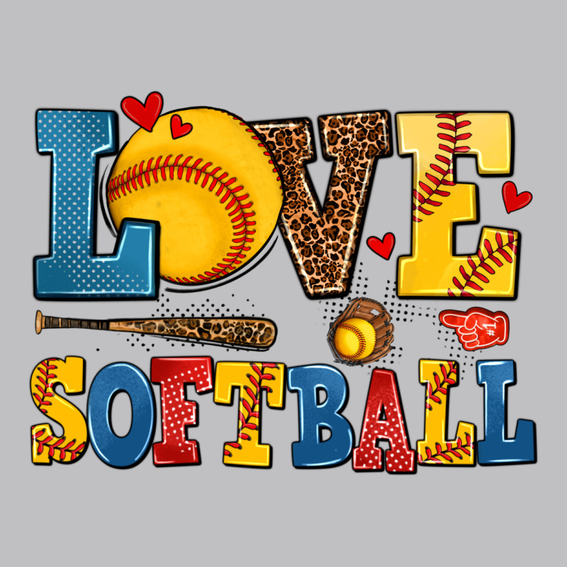 Love Softball Classic Tee by AdoDesignShop | Teevron