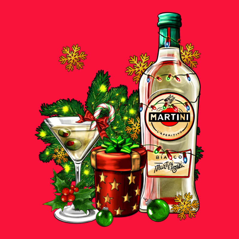 Cocrtail Martini And Gift And Snow Classic Tee by AdoDesignShop | Teevron