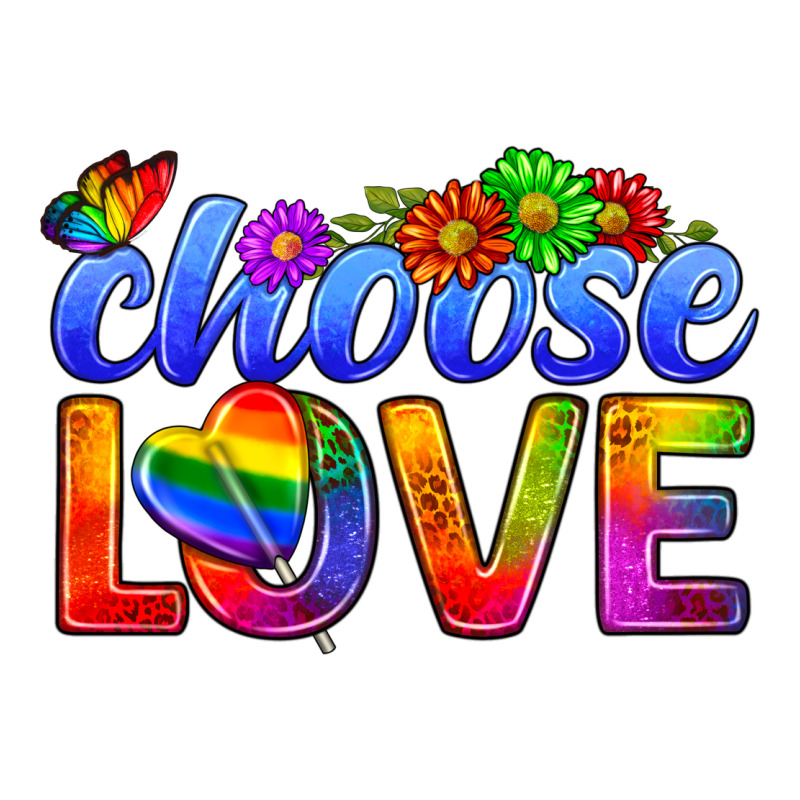 Pride Lgbtq+ Choose Love Heavyweight Hoodie by BundleAndBundleShop | Teevron