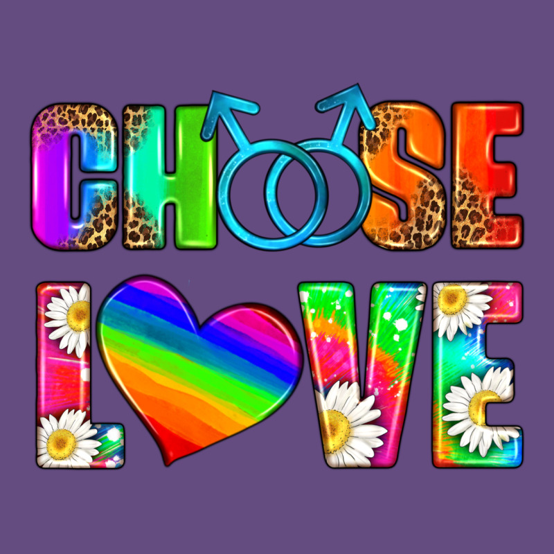 Choose Love (gay) Vintage Hoodie by HRA Design Shop | Teevron