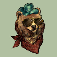 Bear Cowboy Bandana Glasses Urban Hoodie | Teevron